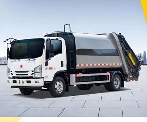 โรงงานขายตรงรถบรรทุกเก็บขยะขนาดใหญ่: รถบรรทุกขยะอัดแน่น 4x2 - Product Image 6