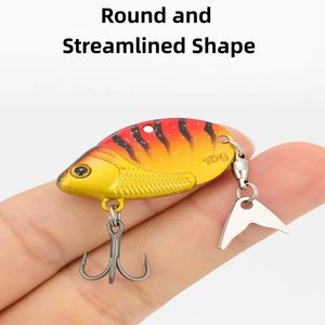 Nouvel ensemble de leurres <span class=keywords><strong>VIB</strong></span> en métal 5g 10g 15g, appâts artificiels durs pour la pêche à la carpe, au marlin, au bar et à la truite en eaux douces (lacs et rivières) - Product Image 3