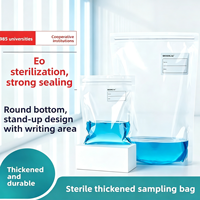 Sterilisationsbeutel Wassersteriler Probenbeutel mit Beschriftungsfeld Steril für Mikrobiologische Zwecke