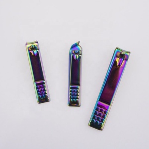 Tronchesino Professionale <span class=keywords><strong>per</strong></span> <span class=keywords><strong>Unghie</strong></span> in Acciaio Inossidabile Colorato, 3 Misure, Bestseller, Tronchesino Arcobaleno <span class=keywords><strong>per</strong></span> Nail Art - Product Image 3