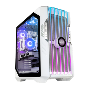 Case per Computer OEM <span class=keywords><strong>HAF</strong></span> 700 EVO Bianco Full Tower in Acciaio MicroATX 4x USB 3.2 Gen 1 Tipo-A 1x Lato in Vetro 5x Ventole ARGB - Product Image 1