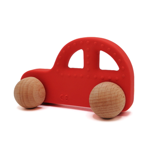 Cao su tự nhiên bé mọc răng đồ chơi-bé <span class=keywords><strong>Teether</strong></span> cho trẻ sơ sinh, trẻ mới biết đi, trẻ sơ sinh, CPSIA chứng nhận - Product Image 6