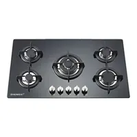 Support de casserole noir pour table de cuisson au gaz pour