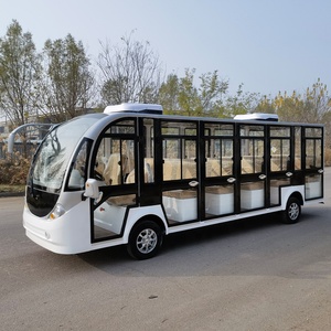 LUHUAN alimentado por batería 6 filas 15 plazas pasajero ciudad vehículo turista lanzadera eléctrica Mini turismo autobús Coche - Product Image 6