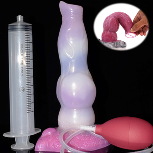 Nuevo Juguete Sexual de Silicona para Adultos FAAK, Consolador con Eyaculación para Mujeres, Consolador Realista con Forma de Perro, Juguetes Eróticos, <span class=keywords><strong>Kinky</strong></span> - Product Image 2