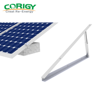 Supports de montage solaire lestés pour toit plat Corigy, système de montage solaire hors réseau