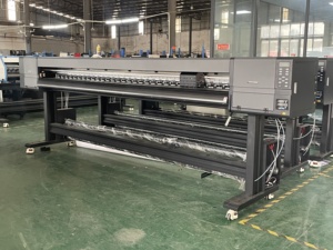 Imprimante à solvant écologique à jet d'encre numérique I3200 de haute qualité 3.2m Solution écologique de haute précision Impression précise - Product Image 4