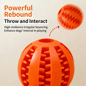 Vente directe usine – Jouet interactif pour <span class=keywords><strong>chien</strong></span> en TPR de 5 cm, résistant aux morsures, écologique, pour le nettoyage dentaire, en forme de pastèque, avec fonction d'administration de nourriture - Product Image 4