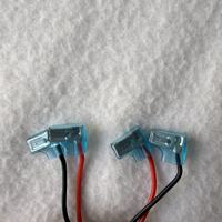 Arnés de Cables para Motor Personalizable de 2 Pines XHB 2.54mm, Cable de Silicona UL3239 20AWG Rojo y Negro con Terminal de Bandera de 4.8mm y 65mm