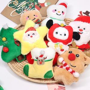 Nuevo broche de Navidad DIY, accesorio colgante, Papá Noel, Reno, muñeco de peluche, oso, algodón PP <span class=keywords><strong>para</strong></span> ropa, zapatos, sombreros - Product Image 4