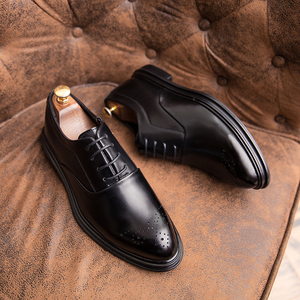 <span class=keywords><strong>Zapatos</strong></span> de vestir de hombre <span class=keywords><strong>baratos</strong></span> de alta calidad en China para hombre Shaw Leather Smart Series Dress <span class=keywords><strong>Oxford</strong></span> Shoe GENUINE Leather Cow Leather Rubber - Product Image 6