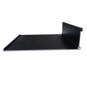 Decorazione per la casa a forma di L Display ripiani galleggianti appesi a parete in alluminio profilo Rack con Led illuminato - Product Image 3
