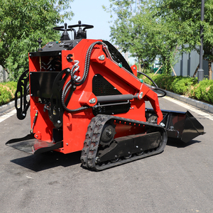 Phía trước Kubota 25HP động cơ Powered yf1000 Mini Skid DIESEL loader với Skid chỉ đạo Bộ nạp tập tin đính kèm - Product Image 5