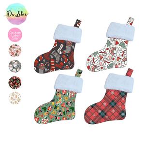 Chaussettes <span class=keywords><strong>de</strong></span> Noël personnalisées en fourrure, chaussettes en bambou pour bébé, chaussettes Mickey, décoration <span class=keywords><strong>de</strong></span> Noël, <span class=keywords><strong>cadeau</strong></span> - Product Image 1