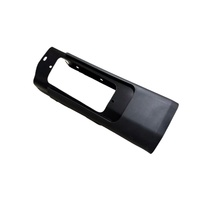 Accessoires de voiture YBJ Cadre d'angle noir en fer pour Landcruiser 2007-2021 LC70 78 70 FJ76 SUV Pare-chocs arrière LC79 Cache de feu arrière