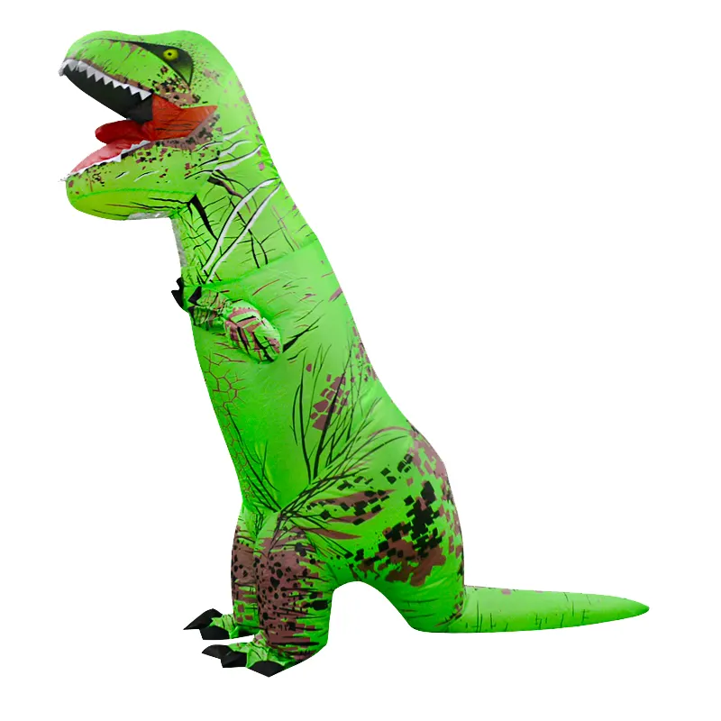 Hot Selling Halloween Jurassic Theme Adult <span class=keywords><strong>Aufblasbare</strong></span> Big Size Blow Up Anzug Aufblasen T-Rex <span class=keywords><strong>Dinosaurier</strong></span> <span class=keywords><strong>Kostüm</strong></span>
