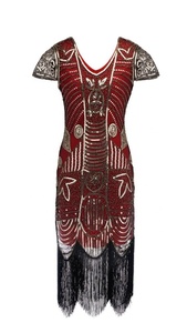 BestDance 1920 vtg Gatsby <span class=keywords><strong>Charleston</strong></span> Clapet Franges Glands Paillettes <span class=keywords><strong>Robe</strong></span> de Fête <span class=keywords><strong>Robe</strong></span> de Costume - Product Image 4