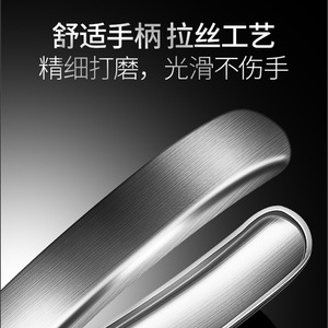 Abridor de conchas de acero inoxidable 430, herramienta de cocina resistente para abrir conchas de mariscos - Product Image 4