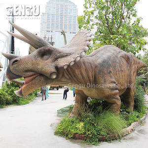 Vida tamaño simulación realista allosaurus dinosaurio mecánico animatronic al aire libre alliosaurus - Product Image 6