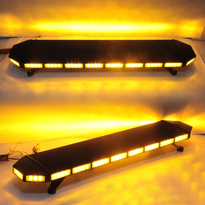 Nueva Barra de Luces LED Ámbar Universal de Emergencia, 12V-24V, Alta Potencia, IP65 Impermeable, 26 Patrones, <span class=keywords><strong>para</strong></span> Grúas y Quitanieves - Product Image 2