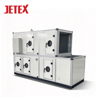 Unité de récupération de chaleur HVAC à haute efficacité, unité de traitement d'air AHU avec échangeur de chaleur pour la ventilation à récupération d'énergie