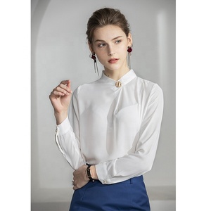 Blusas Elegantes, Sexys, Casuales y Formales, Blancas y Bonitas, Blusas de Chifón para Mujer 2022 - Product Image 5