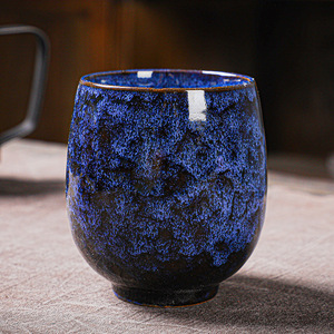 Vente en gros d'ensembles de tasses à thé en argile céramique de style japonais emballage de boîte-cadeau 180ml <span class=keywords><strong>5</strong></span> tasses dans une boîte - Product Image 5