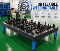 Table de soudage 3D avec gabarits, table de soudage 3D à maintien robuste, table de soudage 3D avec tous les accessoires