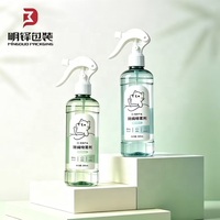 Botol Semprot Plastik 300ml dengan Trigger Sprayer, 280ml Cairan Pembersih Tungau Debu, Pompa Tangan untuk Kantor, Penyiraman Bunga, Botol Semprot Kecil