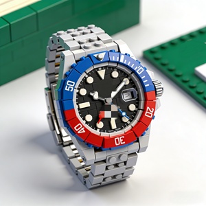 ชุดตัวต่อพลาสติกสร้างสรรค์ DIY นาฬิกาหรูหราแบบกำหนดเอง สำหรับผู้ใหญ่ ของสะสม ของขวัญวันเกิด - Product Image 2