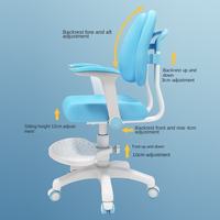 Chaise d'étude ergonomique réglable en hauteur pour enfants, pour bureau d'enfant