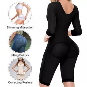 Vente en gros Colombianas Shapewear BBL Stage 2 Ceinture à haute compression Courbes longues Sablier Post-chirurgie Shapewear pour Spandex - Product Image 4