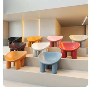 Nordic Indoor Living Room <b>Chair</b> - Minimalist Solid Wood Frame Accent <b>Chair</b> - Product Image 2