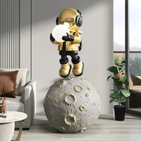 Sculptures en résine Offre Spéciale astronaute sol lampe de chevet décoration de la maison astronaute artisanat ornements abstraits