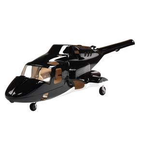 Radio Control helicóptero fuselaje 470 tamaño <span class=keywords><strong>Airwolf</strong></span> pintura negra juguetes Aeromodel avión - Product Image 1
