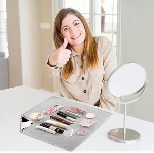 Bolsa, Paño de Maquillaje Autoadhesivo Mágico, Bolsa de Cosméticos Portátil de Viaje, Protector de Lente para Cámara - Product Image 6