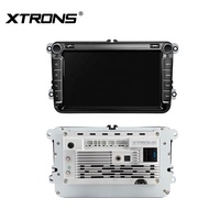 XTRONS Autoradio Android 15 de 8 pouces pour VW Skoda SEAT, Octa-Core 6 Go+128 Go, Navigation GPS, Caméra de recul, 4G mondiale, Fibre optique