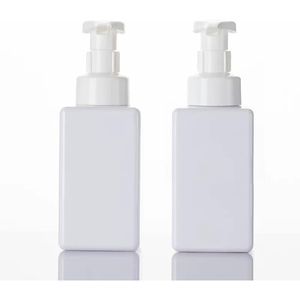 100ml 120ml 250ml 500ml HDPE Lotion Pump Cosmetics Square <b>Shampoo</b> Bottles <b>Dispenser</b> Liquid Soap Packaging Plastic Custom Color - Product Image 1