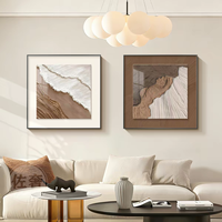 Décoration de chambre 3D en gros, peinture sur porcelaine cristalline brillante, abstraite, moderne, tendance, HD, imperméable, MDF robuste, surface lisse et durable