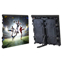 Écran LED de stade étanche IP65 P4mm, écran périmétrique haute luminosité pour les terrains de jeux de ballon