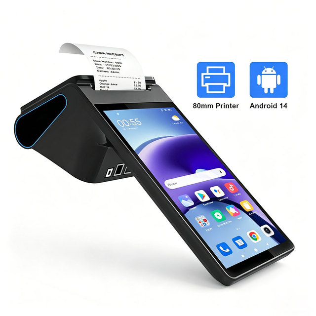 80mm Handheld POS Terminal All-in-one Mobile Table-side Ordering POS for Parking Receipt Printing Z150