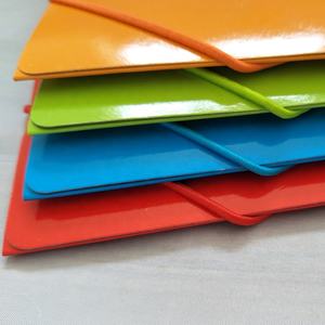 定制A4/FC纸质文件夹颜色什锦纸板弹性文件夹 - Product Image 3