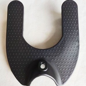 Balance Bike Pedals Black <b>Footrests</b> 12 Inch PVC Material For Kids 2-4 Years Standard Type Detachable Chassis - Product Image 2