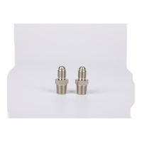Raccord de tuyau hydraulique en acier au carbone haute pression, raccord métrique, acier inoxydable zingué, tuyau de fluide