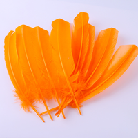 Plume rose plume de dinde pour artisanat bricolage coiffure chapeau cheveux Costume Cosplay accessoire carnaval fête mariage maison décor Floral