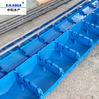 Système de cage en pot pour crabe d'aquaculture Système d'engraissement pour crabe vivant Boîte d'engraissement Système RAS pour l'agriculture verticale