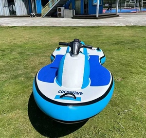 Scooter aquatique gonflable motorisé portable haute vitesse, jouet sportif pour la plage et le lac, personnalisation du logo - Product Image 4
