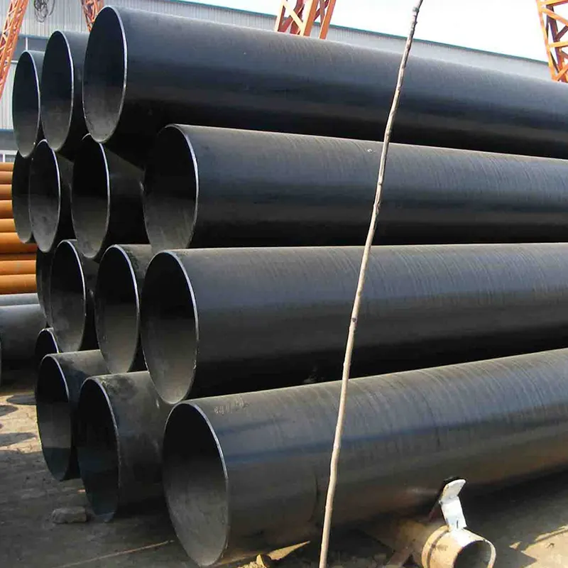 EN10219 S275J2H OD 4978.4mm WT 85mm LSAW steel pipe for structural engineering