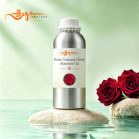 Huile absolue de Rose Crimson Glory (Rosa Chinensis Jacq Crimson Glory) Arôme floral pur et frais pour tous types de peau et aromathérapie