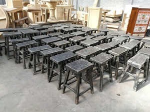 <span class=keywords><strong>Consolas</strong></span> de Pasillo Pintadas a Mano en Madera Reciclada al por Mayor, Mesa de Pared Rústica Antigua para Altar - Product Image 6